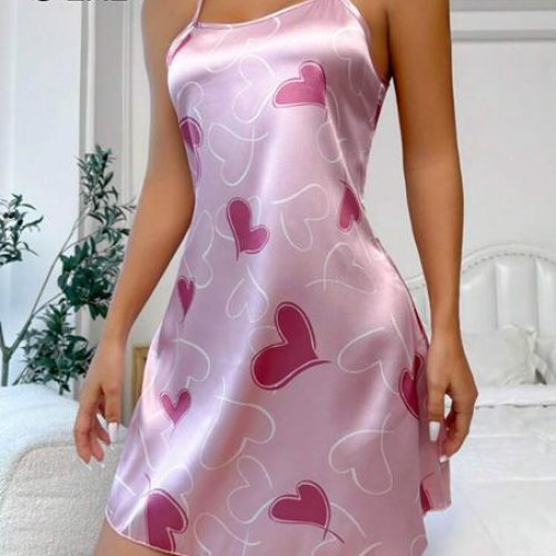 Ночнушка Brilliant (S-2XL) B70284 pink (лето) Brilliant B70284 pink