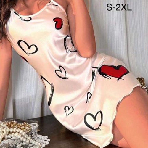 Ночнушка Brilliant (S-2XL) B70287 white (лето) Brilliant B70287 white