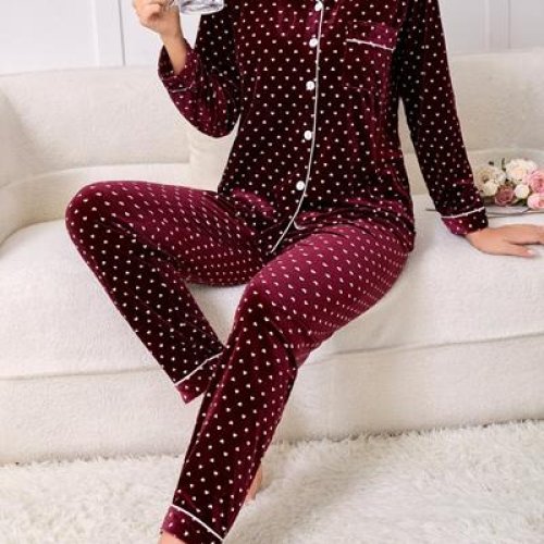 Пижама Brilliant (M-3XL) B70318 wine (деми) Brilliant B70318 wine
