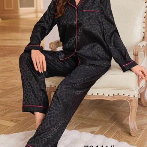 Пижама Brilliant (M-3XL) B70441 black (деми) Brilliant B70441 black