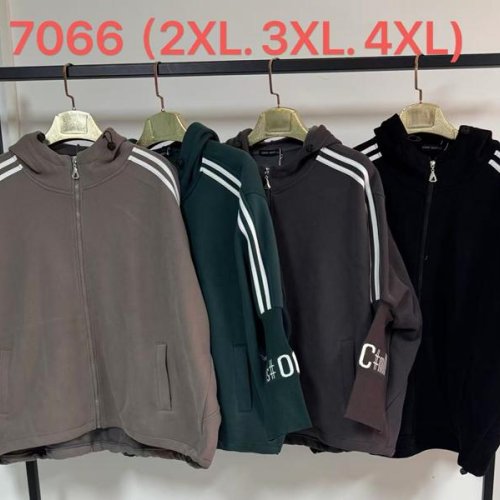 Кофта спорт Saint Wish (2XL-4XL) 7066 brown (зима) Saint Wish 7066 brown