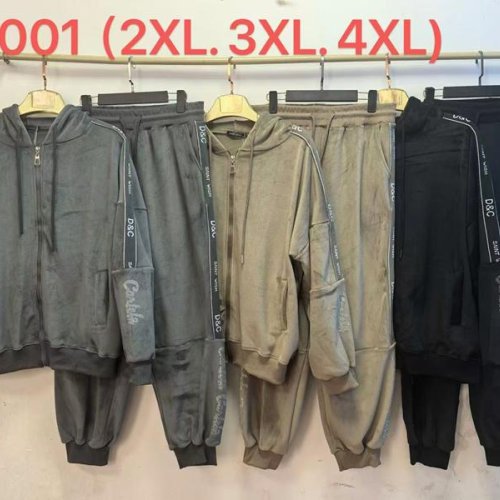 Костюм спорт Saint Wish (2XL-4XL) 9001 black (зима) Saint Wish 9001 black