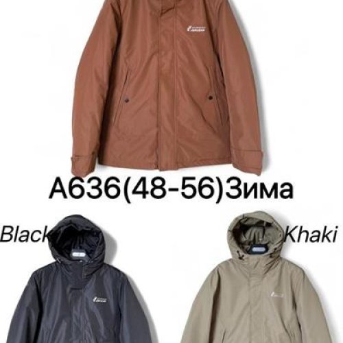 Куртка Ale-Ate (48-56) A636 black (зима) Ale-Ate A636 black