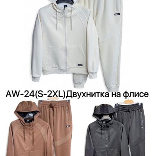 Костюм спорт Ale-Ate (S-2XL) AW24 brown (зима) Ale-Ate AW24 brown
