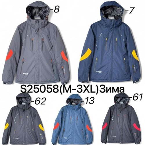 Куртка Ale-Ate (M-3XL) S25058-7 navy (зима) Ale-Ate S25058-7 navy