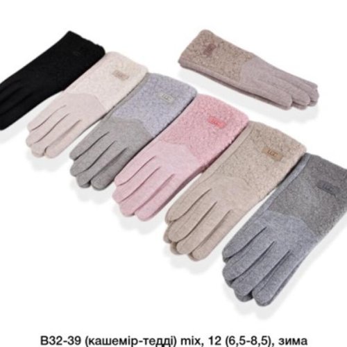Перчатки Descarrilado (6.5-8.5) B32-39 mix (зима) Descarrilado B32-39 mix