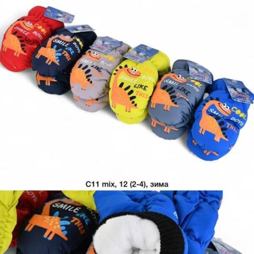 Варежки Descarrilado (2-4) C11 mix (зима) Descarrilado C11 mix