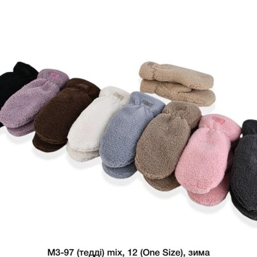 Варежки Descarrilado (one size) M3-97 mix (зима) Descarrilado M3-97 mix