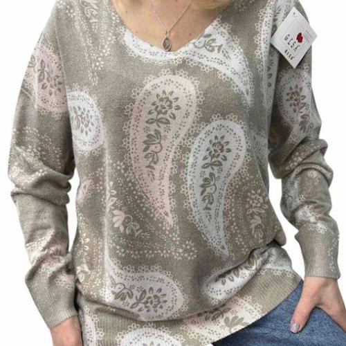 Свитер LeVisha (46-52) 25240 khaki (деми) LeVisha 25240 khaki