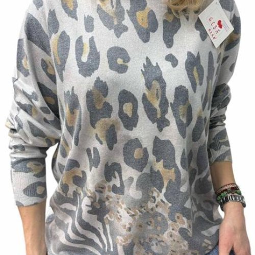 Свитер LeVisha (46-52) 25242 l.grey (деми) LeVisha 25242 l.grey