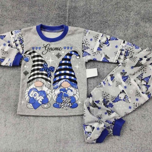 Пижама Proschenko (28-36) PR612 grey (зима) Proschenko PR612 grey