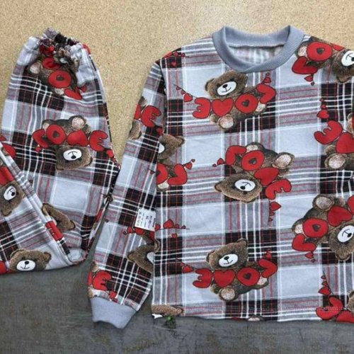 Пижама Proschenko (6-12) PR629 grey (зима) Proschenko PR629 grey