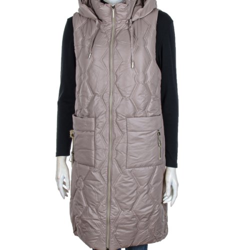 Жилетка Obuv OK2 (XL-5XL) 965 (12116) beige (деми) Obuv OK2 965 (12116) beige