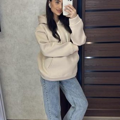Худи Valentina (42-48) 1 beige (зима) Valentina 1 beige