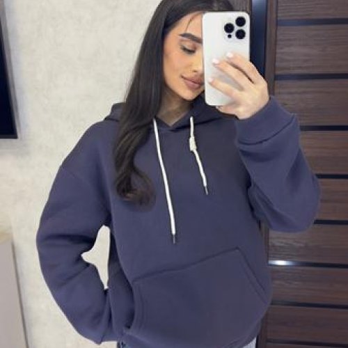 Худи Valentina (42-48) 1 navy (зима) Valentina 1 navy