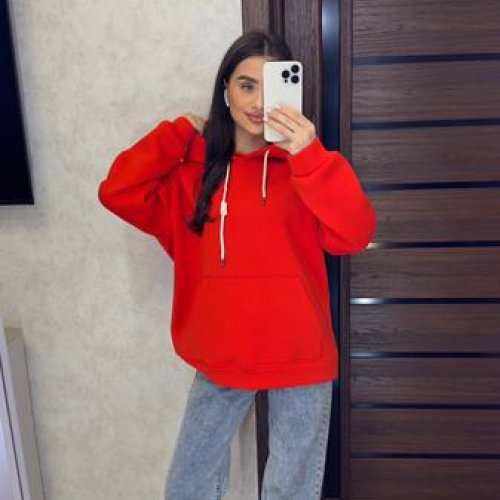 Худи Valentina (42-48) 1 red (зима) Valentina 1 red