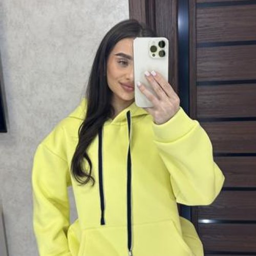 Худи Valentina (42-48) 1 yellow (зима) Valentina 1 yellow