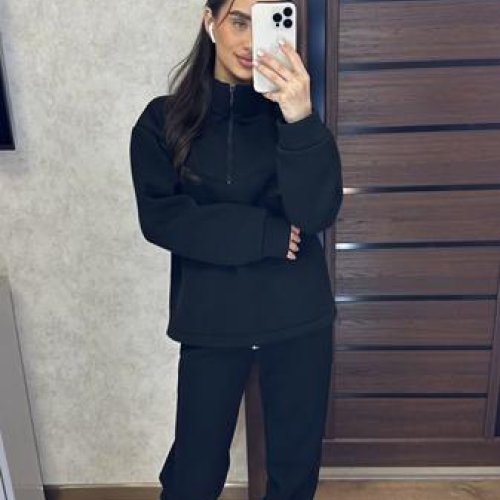 Костюм спорт Valentina (25-50) 107 black (зима) Valentina 107 black