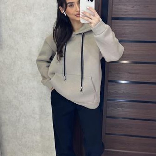 Костюм спорт Valentina (42-50) VL116 beige (зима) Valentina VL116 beige