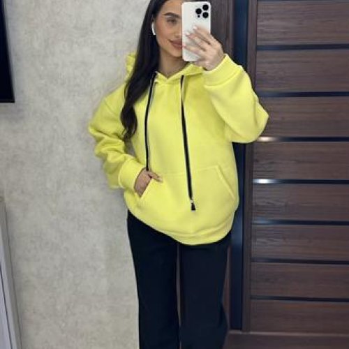 Костюм спорт Valentina (42-50) VL119 yellow (зима) Valentina VL119 yellow