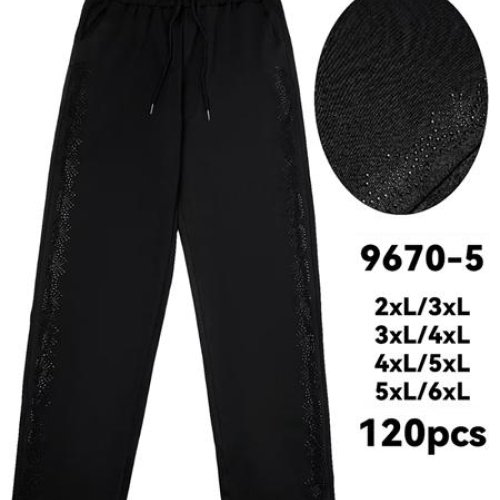 Штаны Kenalin (2XL-6XL) 9670-5 black (деми) Kenalin 9670-5 black