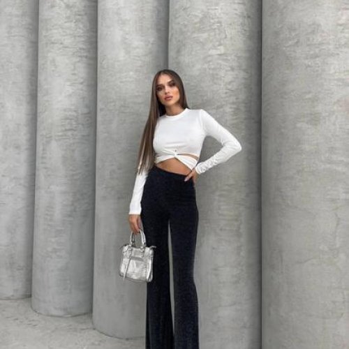 Штаны Little Secret (S-L) 1829 black (деми) Little Secret 1829 black