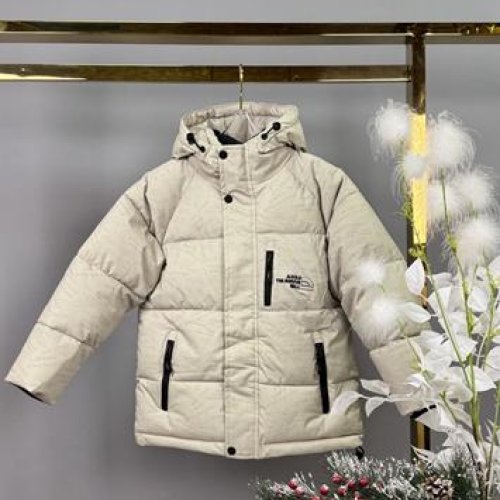 Куртка Delfinka (122-140) 25002 l.beige (зима) Delfinka 25002 l.beige