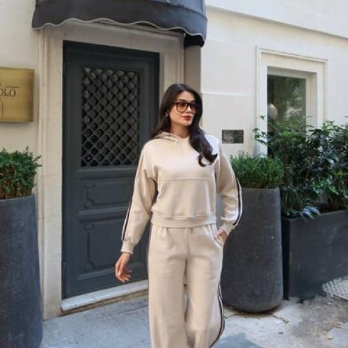 Костюм спорт Karon (S-L) 5845 beige (зима) Karon 5845 beige