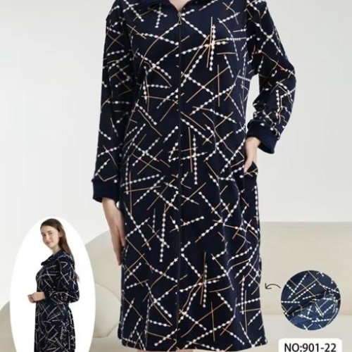 Халат Estima (58-66) 701-22 navy (деми) Estima 701-22 navy