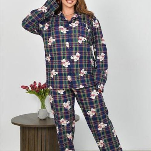 Пижама Estima (M-3XL) 70189 grey (деми) Estima 70189 grey