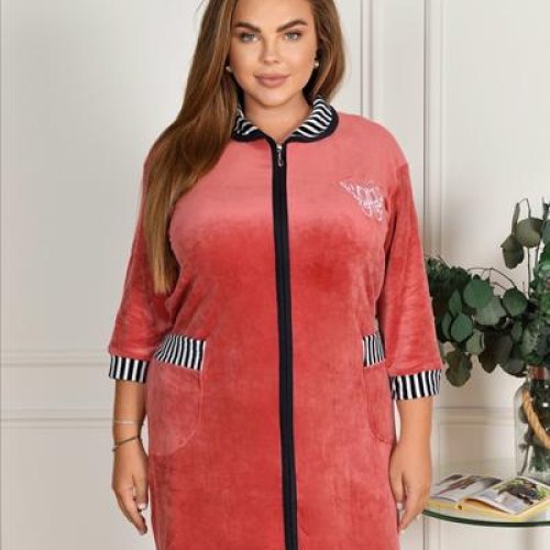 Халат Estima (58-66) 80C coral (деми) Estima 80C coral