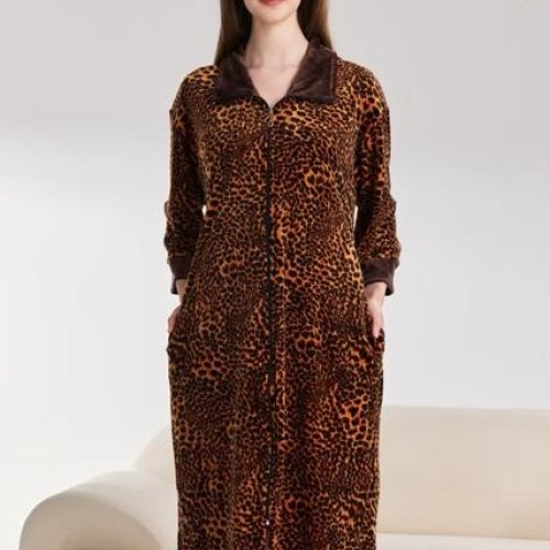 Халат Estima (58-66) 900-312 brown (деми) Estima 900-312 brown