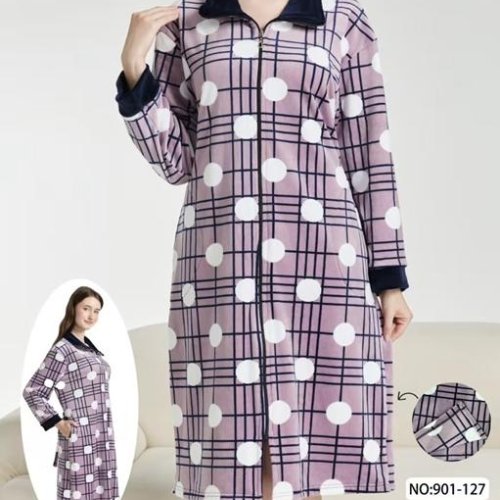 Халат Estima (58-66) 901-127 pink (деми) Estima 901-127 pink