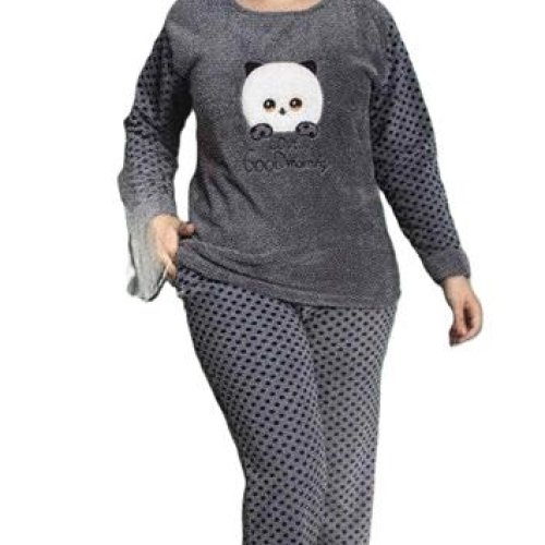 Пижама Estima (XL-4XL) E12 grey (зима) Estima E12 grey