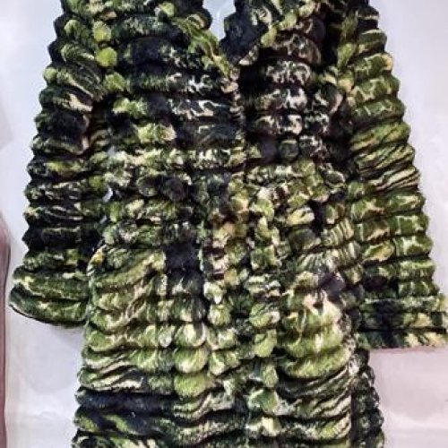 Халат Estima (M-2XL) E23 green (зима) Estima E23 green