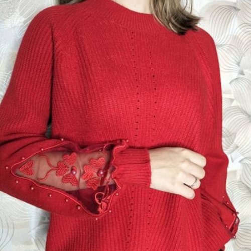 Свитер Kosta (42-48) 5117 red (зима) Kosta 5117 red