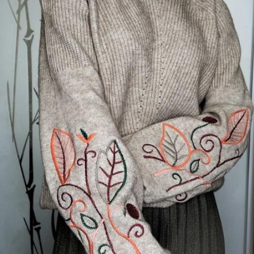 Свитер Kosta (42-48) 5605 beige (зима) Kosta 5605 beige