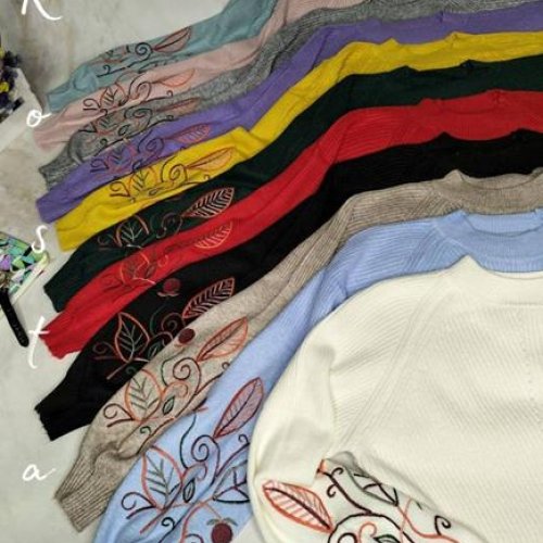 Свитер Kosta (42-48) 5605 khaki (зима) Kosta 5605 khaki