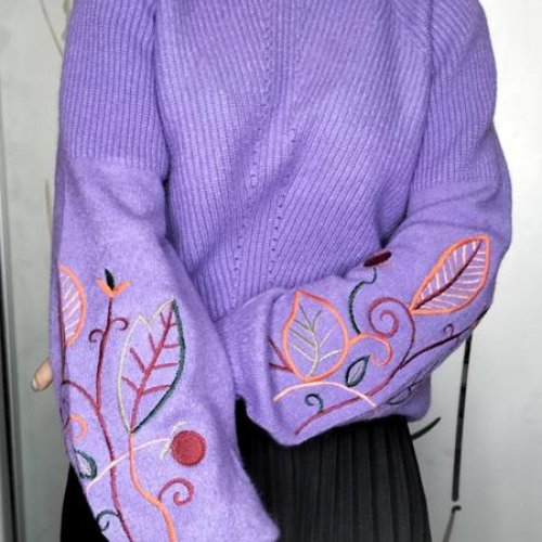 Свитер Kosta (42-48) 5605 lilac (зима) Kosta 5605 lilac