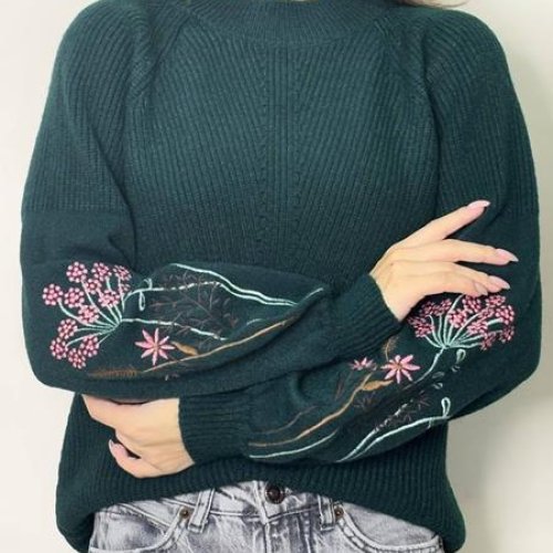 Свитер Kosta (42-48) 5619 green (зима) Kosta 5619 green