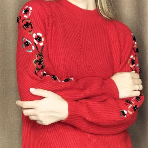 Свитер Kosta (42-48) 5806 red (зима) Kosta 5806 red