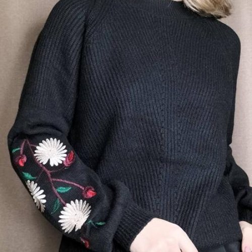 Свитер Kosta (42-48) 5807 black (зима) Kosta 5807 black