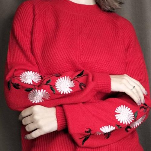 Свитер Kosta (42-48) 5807 red (зима) Kosta 5807 red