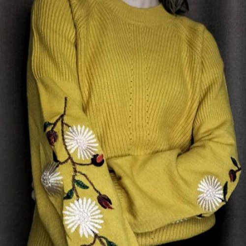 Свитер Kosta (42-48) 5807 yellow (зима) Kosta 5807 yellow