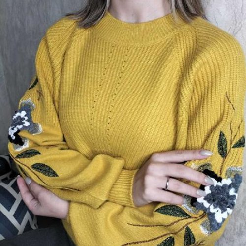 Свитер Kosta (42-48) 5808 yellow (зима) Kosta 5808 yellow