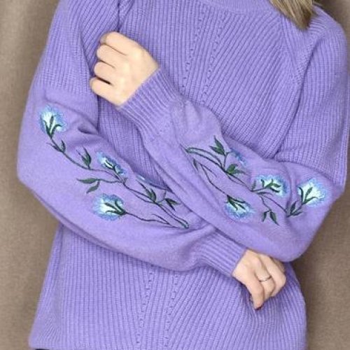 Свитер Kosta (42-48) 5809 lilac (зима) Kosta 5809 lilac