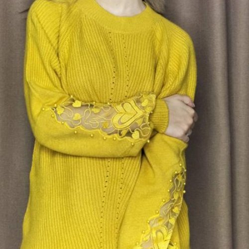 Свитер Kosta (42-48) 5865 yellow (зима) Kosta 5865 yellow