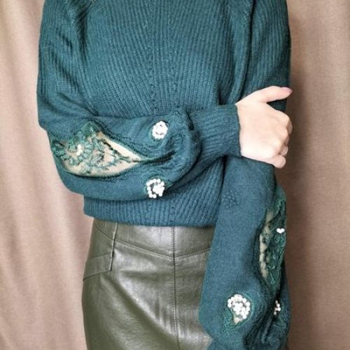 Свитер Kosta (42-48) 7176 green (зима) Kosta 7176 green