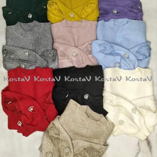 Свитер Kosta (42-48) 7176 l.blue (зима) Kosta 7176 l.blue