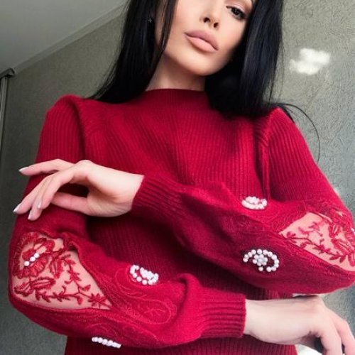 Свитер Kosta (42-48) 7176 red (зима) Kosta 7176 red